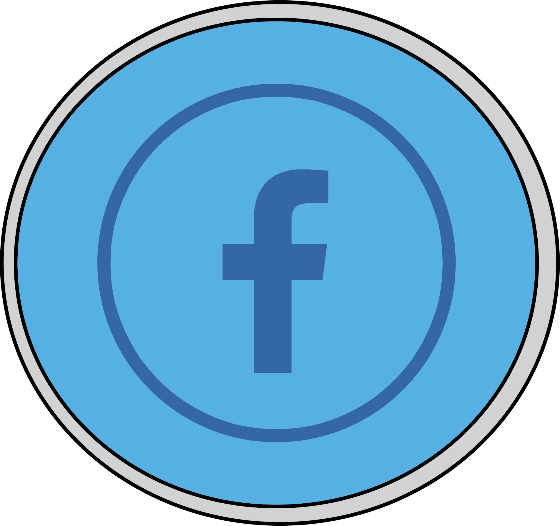 image link of the facebook logo in a circle